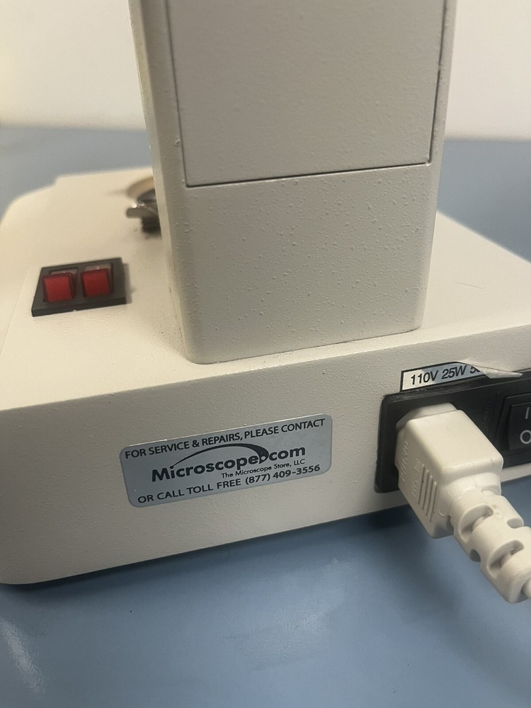 Omano Trinocular Stereo Microscope With Light Stand (Good Condition)