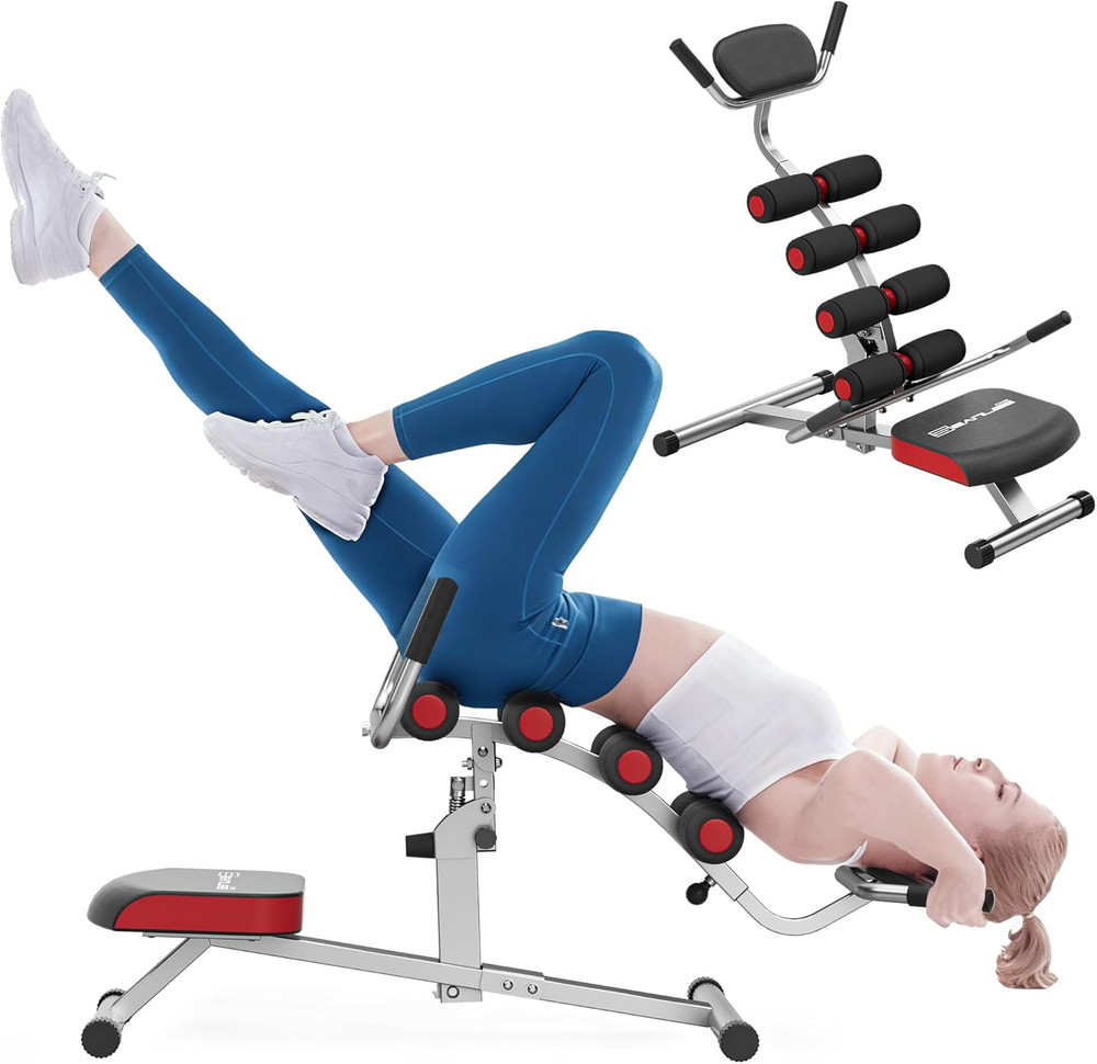 Inversion Table for Back Pain Relief - 350Lbs Capacity, Improve Posture and Spin