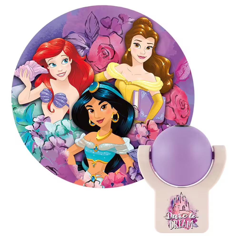 Disney Princess Light Sensing Projectable LED Night Light