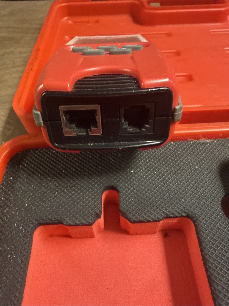 Platinum Tools T129K1 T129 Vdv MapMaster 2.0 cable coaxTester Kit case Good Work