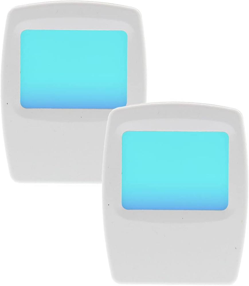 Always-On Blue Night Light, 2 Pack (71282) - Slim, Plug-In, LED Light with a Sof