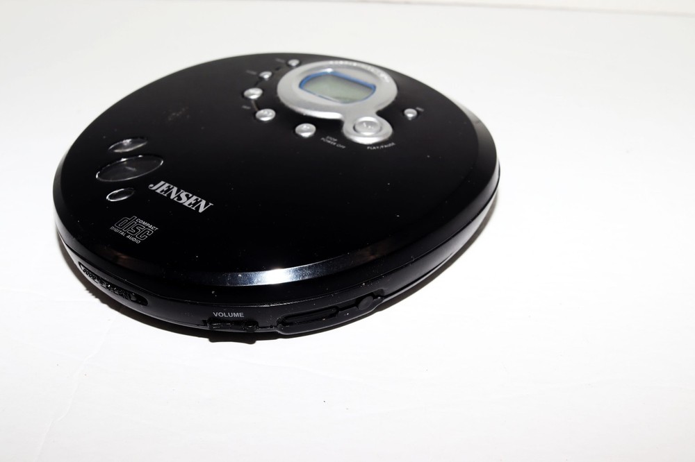 Jensen CD60 Portable CD Player - Silver/Black