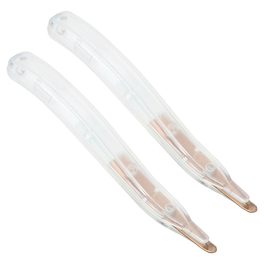 2Pcs Staple Remover Magnetic Staple Puller Removal Tool Clear