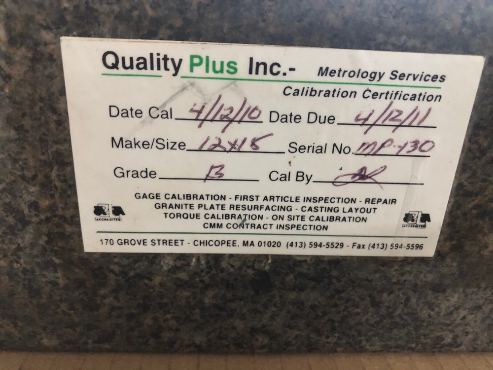 Challenge Granite Surface Plate