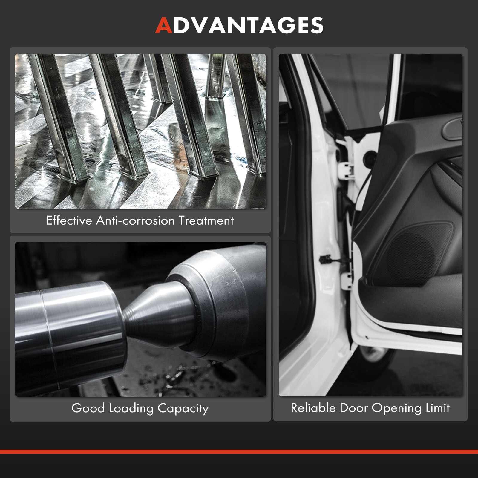 Front LH/RH Lower Door Hinge for Nissan Armada 2005-2015 Sentra 2000-2006 Titan