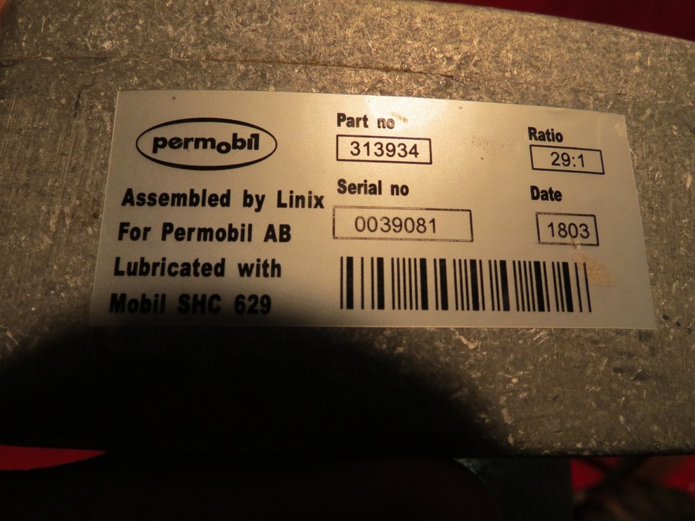 PERMOBIL M3 WHEELCHAIR MOTOR-LEFT SIDE
