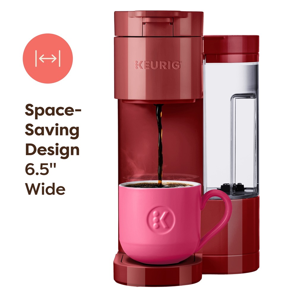 new， K-Express Essentials Red Single-Serve K-Cup Pod Coffee Maker