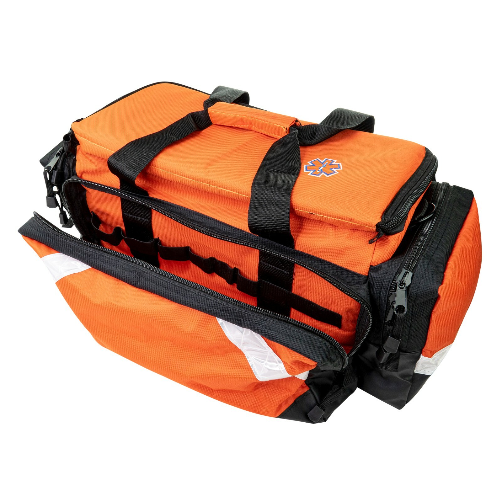 LINE2design Elite Trauma Bag - EMS EMT Paramedic with Reflective Trim - Orange