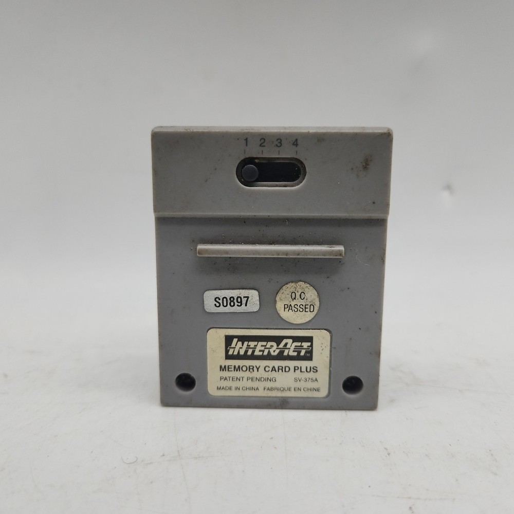 Memory Card PLUS Nintendo 64 N64 Memory Card Controller Pak by InterAct Game 309