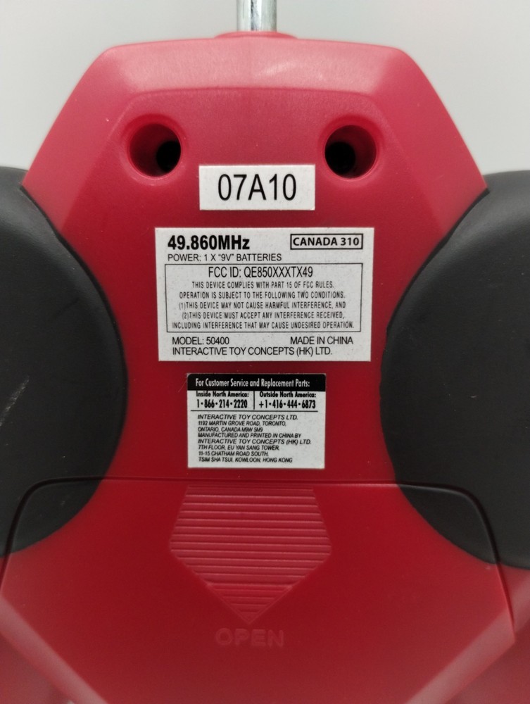 BladeRunner Interceptor RC Helicopter Model 052 Replacement Remote Control