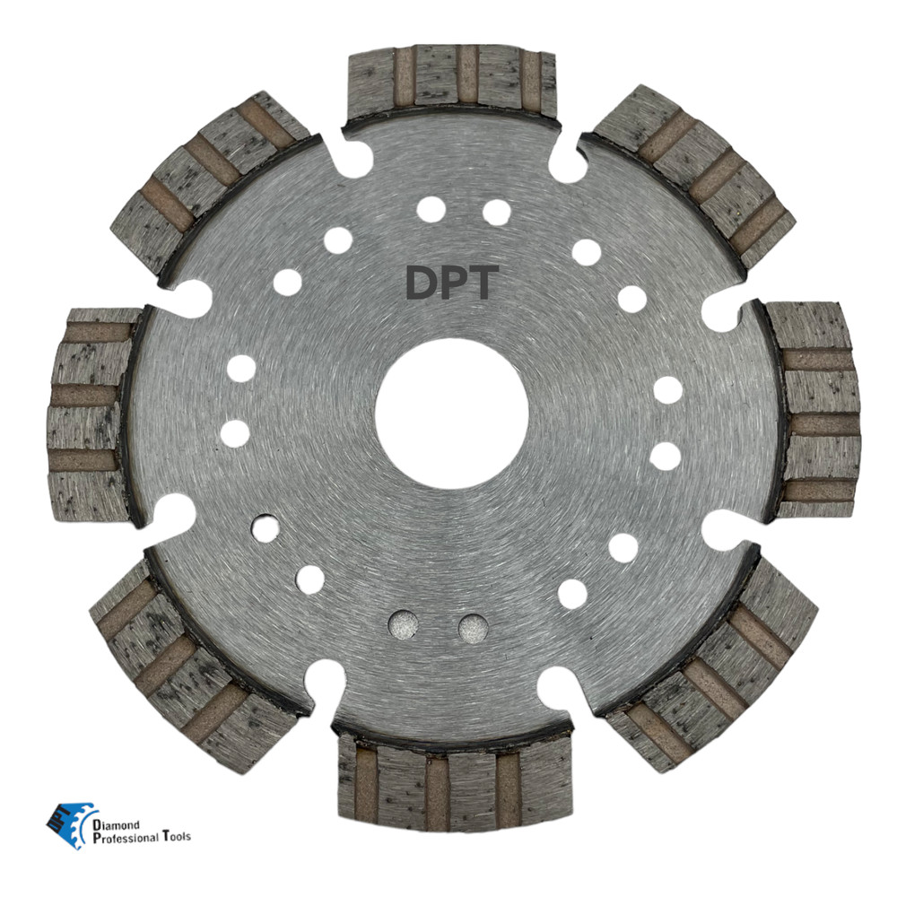 2 Pack 4" Diamond Saw Blade Cutting Light Weight Blocks Bricks Tiles Segmented