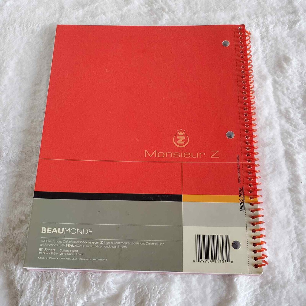 Monsieur Z Urban Chic Notebook