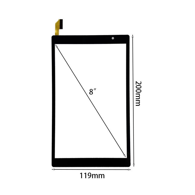 8 inch Touch Screen Panel Digitizer Glass For Pritom L8