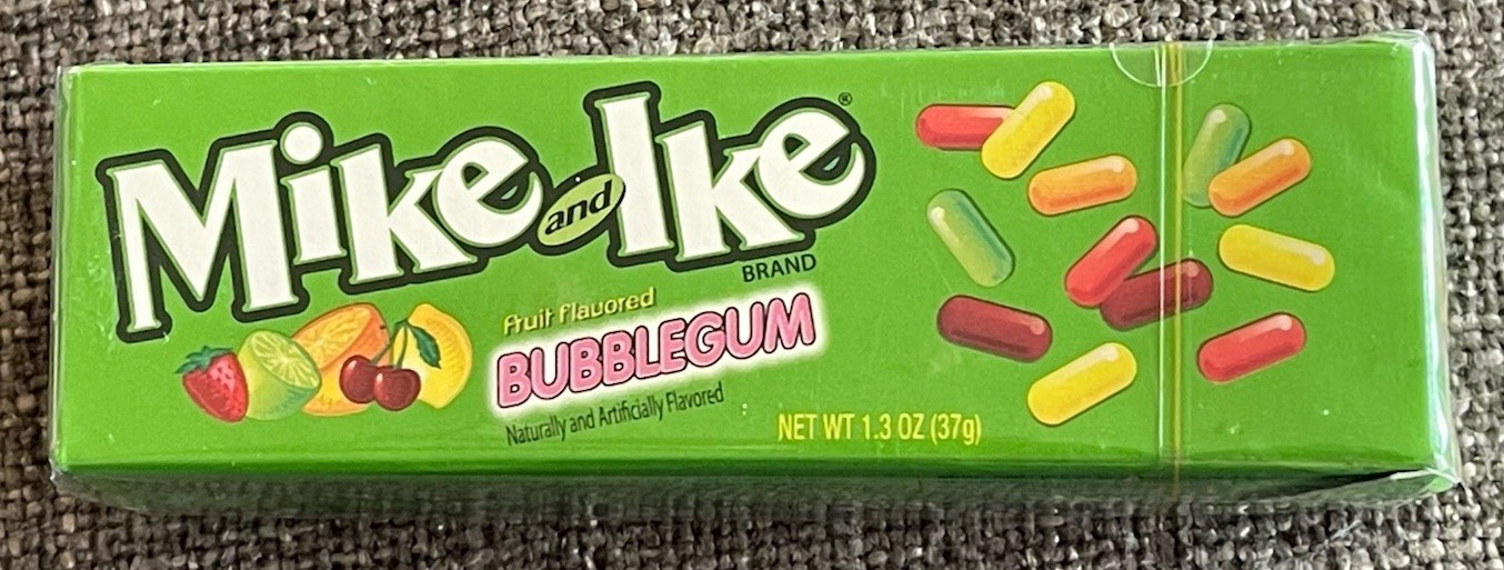 Discontinued 2010 MIKE AND IKE BUBBLE GUM Sealed Box NOS EXTREMELY RARE!!