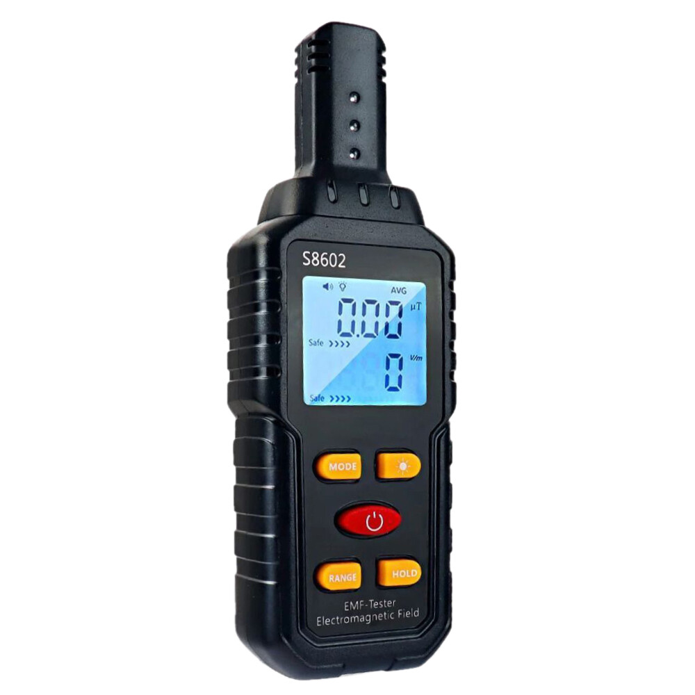 3 In 1 Temperature Electromagnetic Field Tester Digital Sensor Reader EMF Meter
