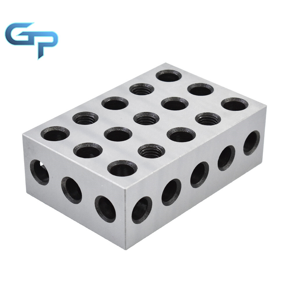 2-4-6 Blocks 23 Holes Matched Pair Machinist 246 Jig Ultra Precision .0002"