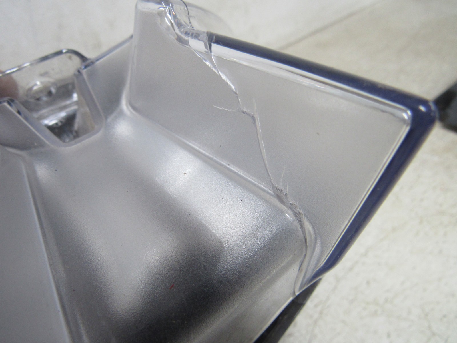 22 LYNX BOONDOCKER DS 850 E-TEC HEADLIGHT HEAD LIGHT LAMP CRACKED OEM #0230