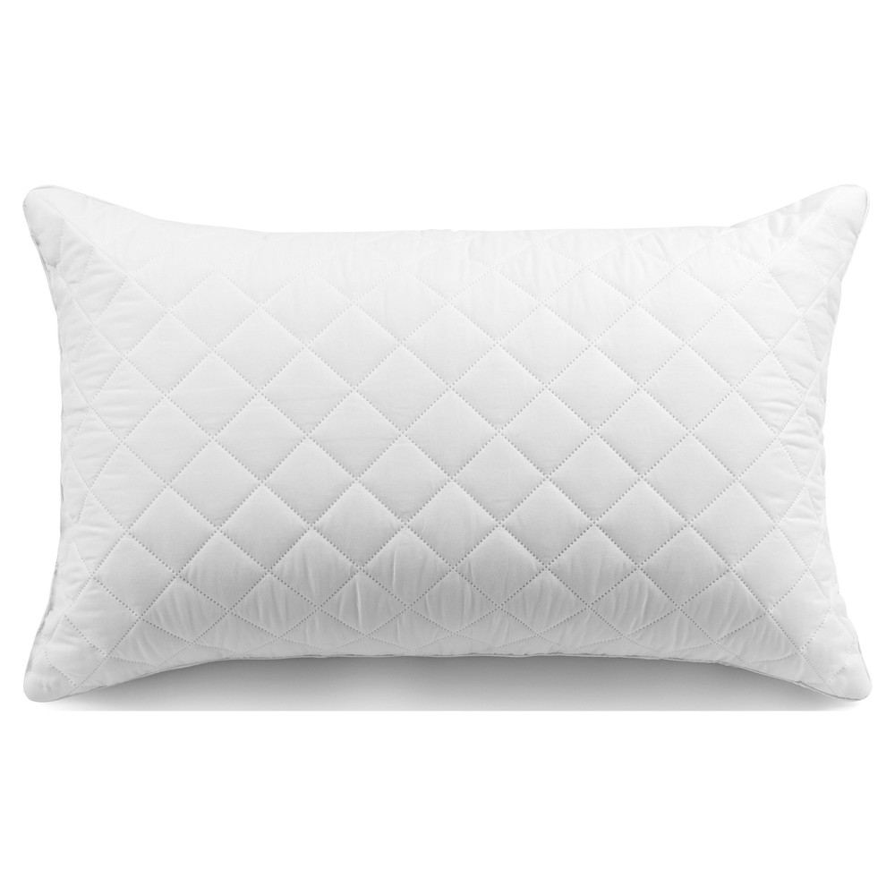 Brushed Microfiber Foam Cluster King Bed Pillow - Antimicrobial,Size:King