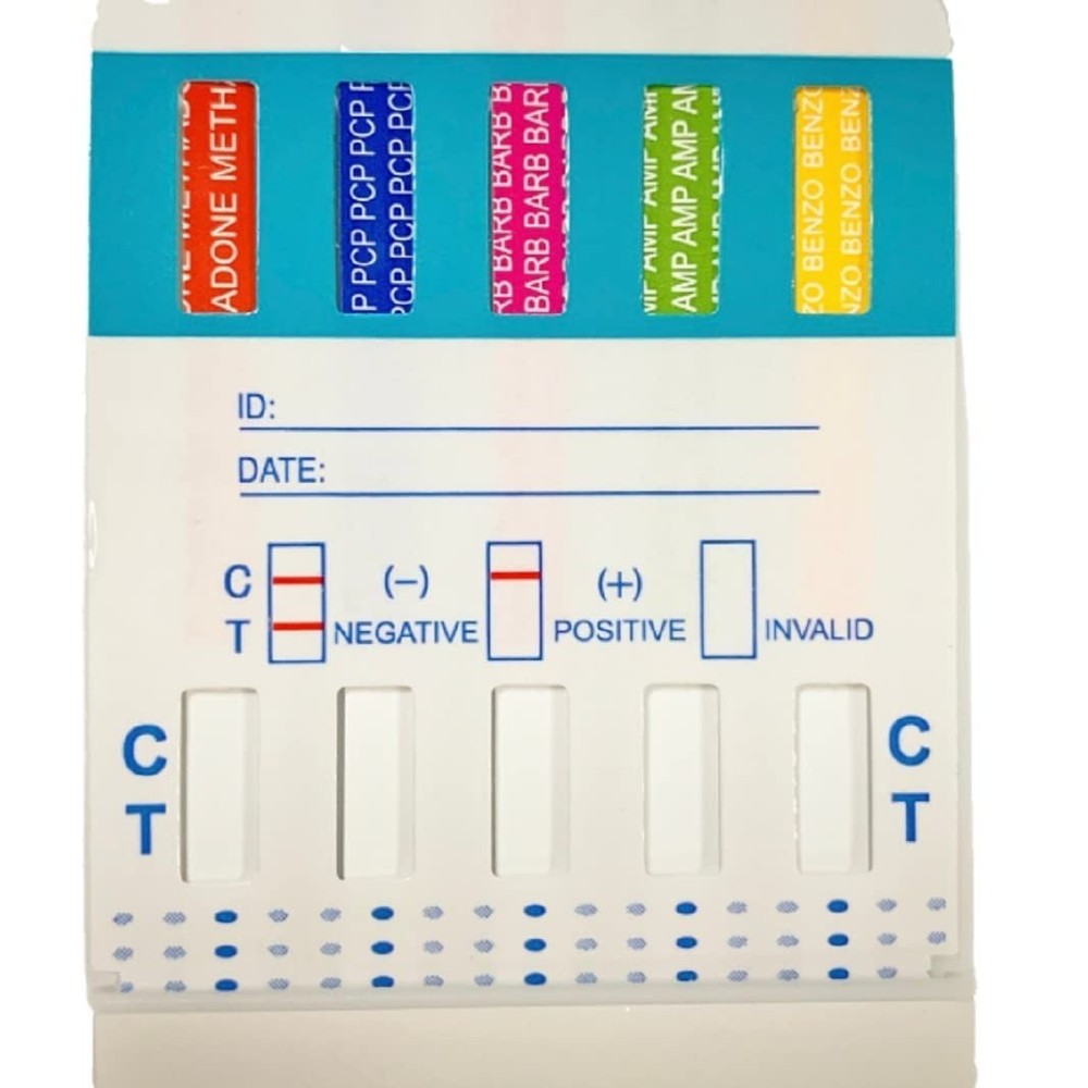 10 Panel Dip Drug Testing Kit, for 10 Different Drugs