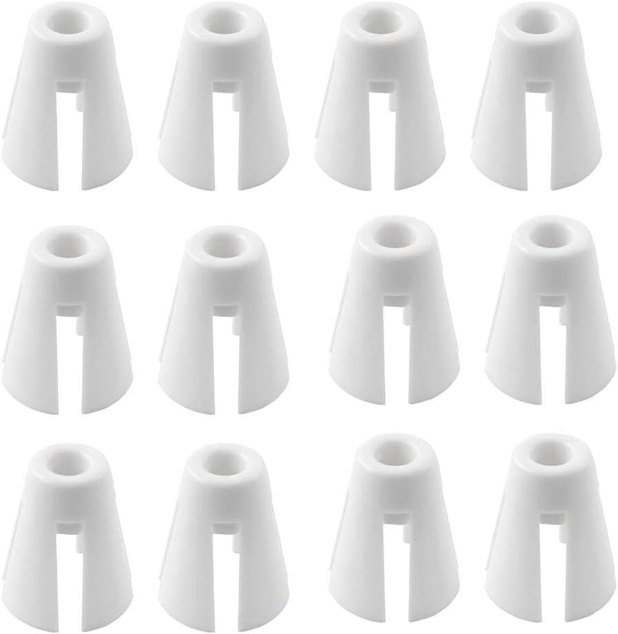 Coil Claw Thread Spool White Plastic Cone Holder Sewing Accessories DIY Decorati