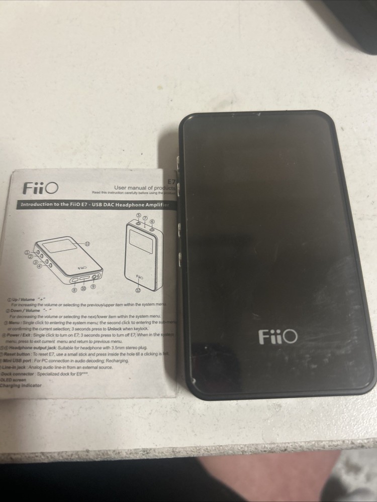 FiiO E7 USB DAC and Portable Headphone Amplifier