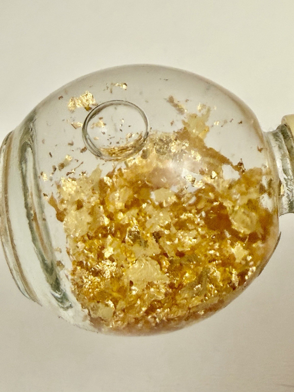 Vintage Route 66 Arizona Souvenir Genuine Gold Flakes Bottle 2.5”x1.25” 56.6gTW