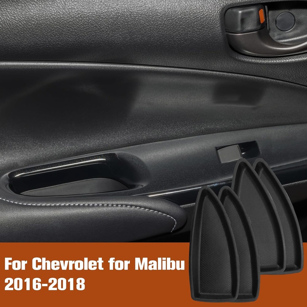 4pcs/Set Door Switch Bezel Cap Replacement Left/Right Front/Rear Plastic Bolt Co