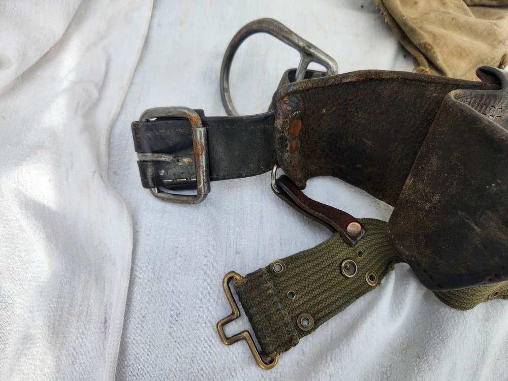 Buckingham & Bashlin Well Used Tree Pole Lineman Climbing Gear