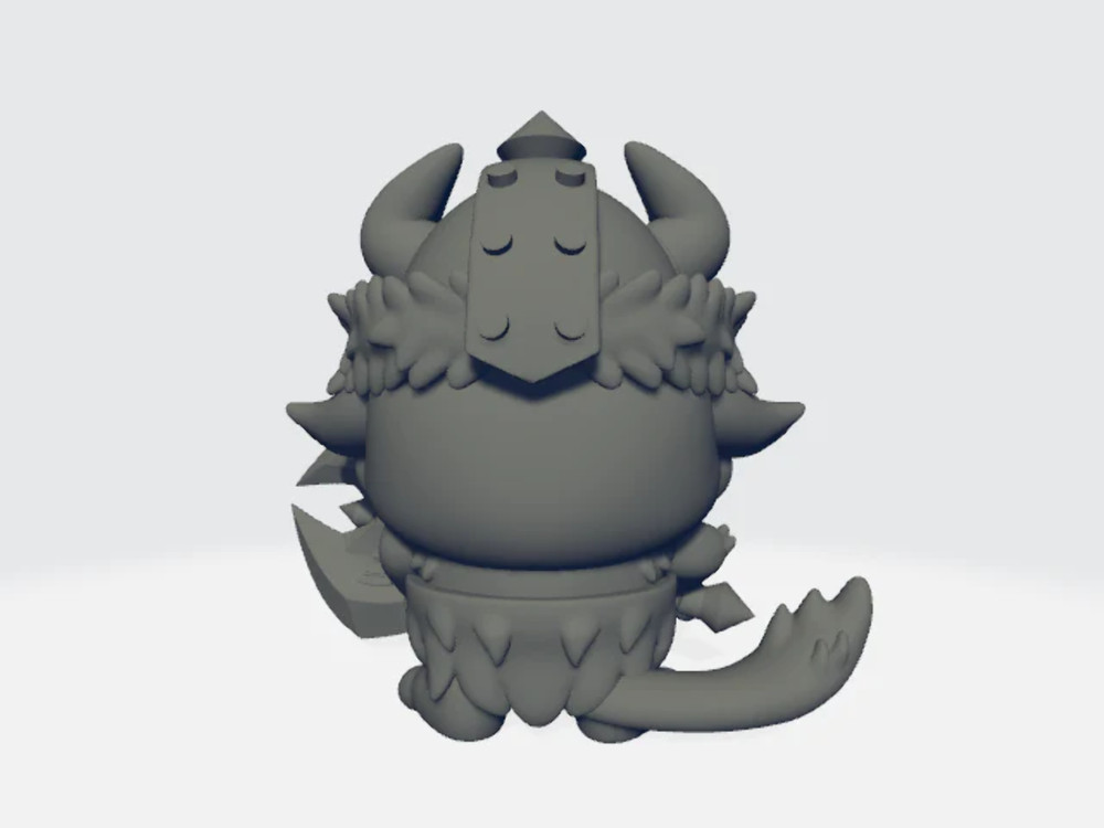 Chibi Tykes - Barbarian Dog