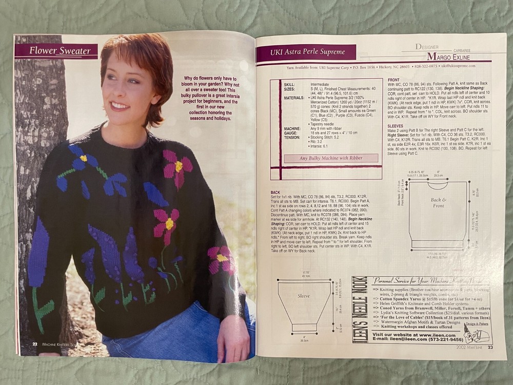 Machine Knitter Source - Complete Set, 2002- 4 magazines!