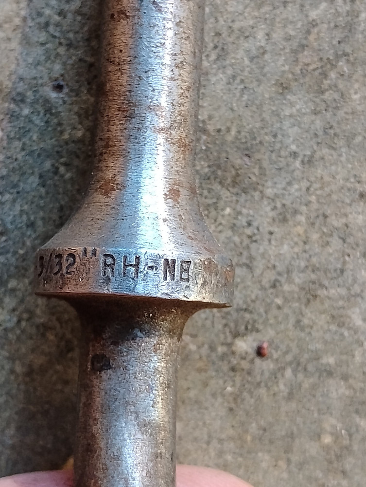 3/32" Offset Rivet Set .401 shank Aircraft Tool