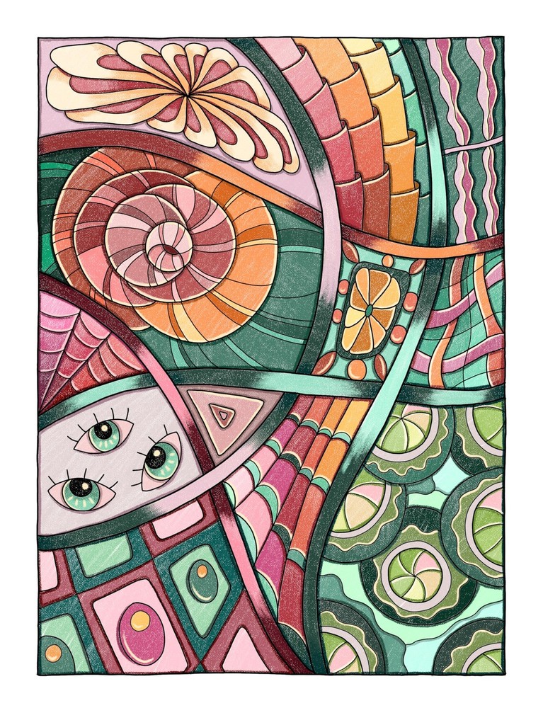 Mindfulness Patterns: Coloring Book with Creative Pattern Designs for Stress...