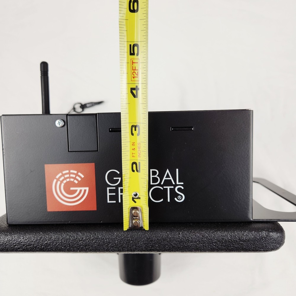 Global Effects Confetti Cannon Launcher Controller Battery Powered Post Mount