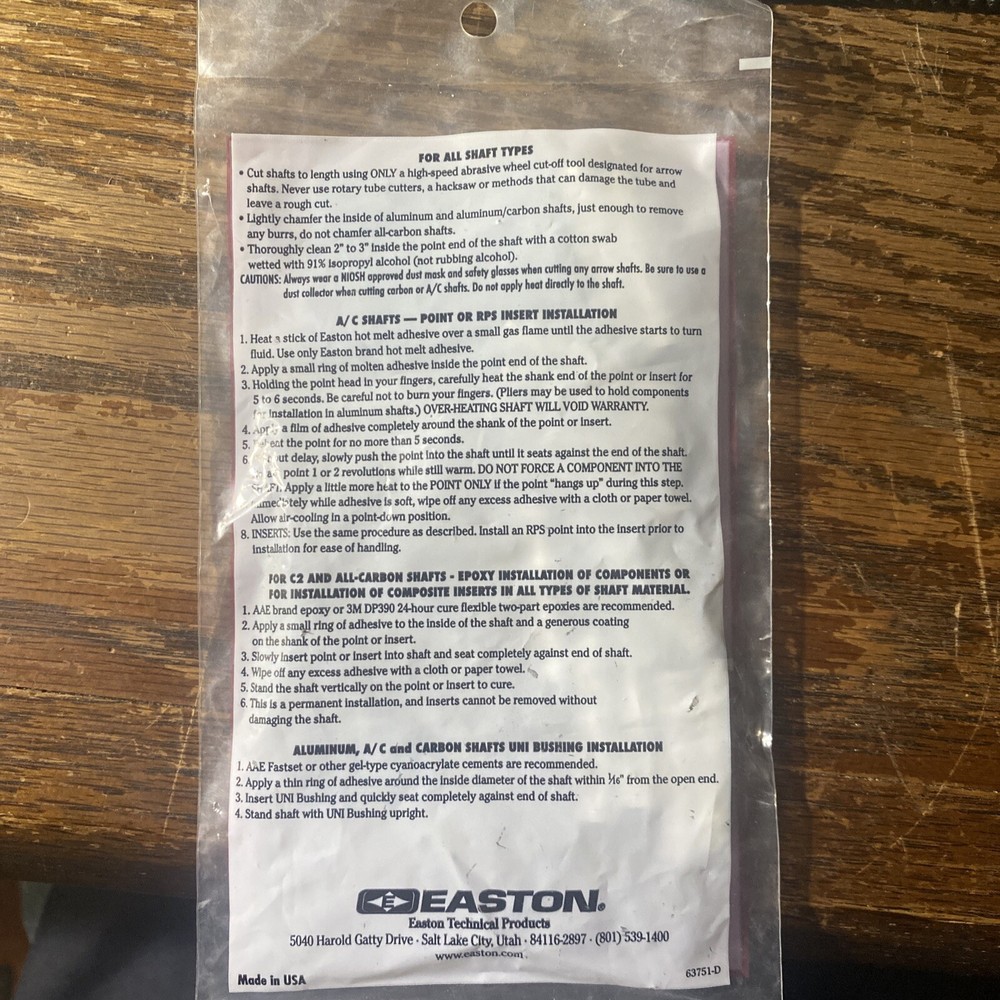 Easton RPS/CM Inserts 12pk