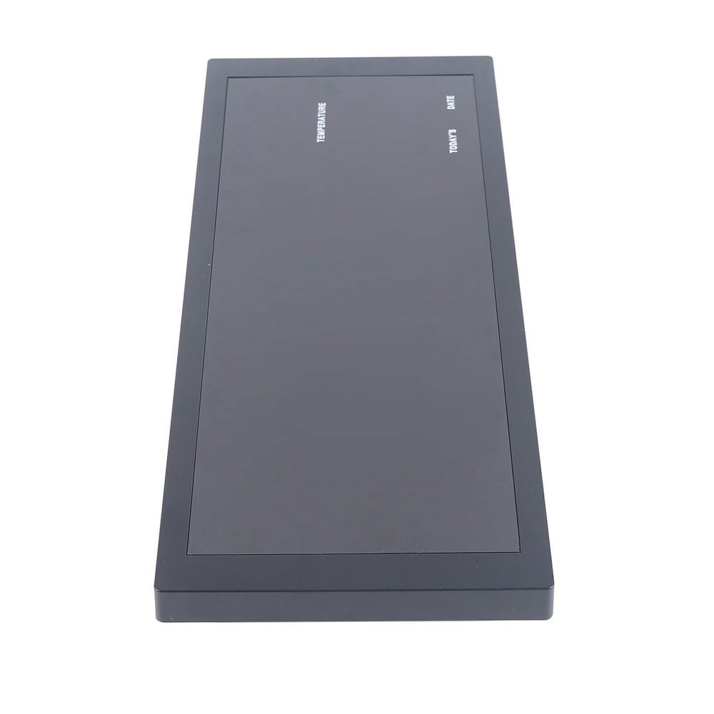 Digital Wall Clock Large Display with Time Date Temperature LED Digital