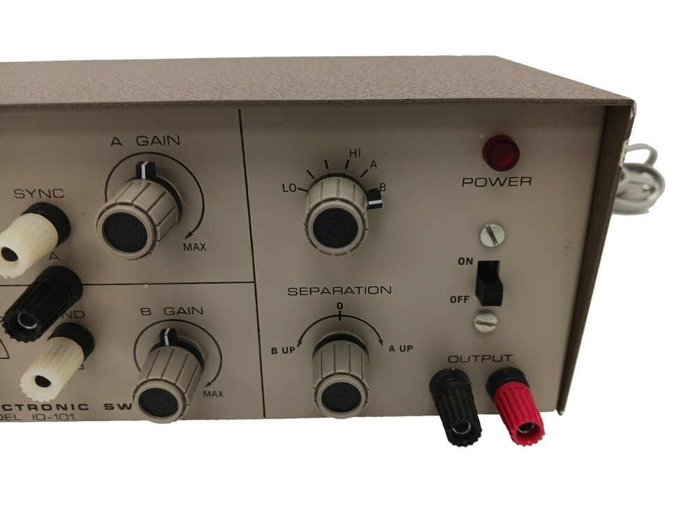 Vintage Heathkit ID-101 Electronic Switch - Excellent Condition - WORKS