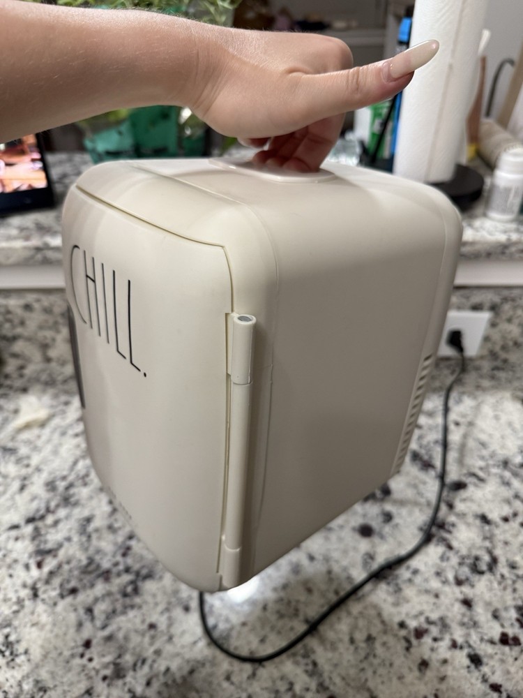 Rae Dunn Mini Fridge “CHILL” – Cooler & Warmer