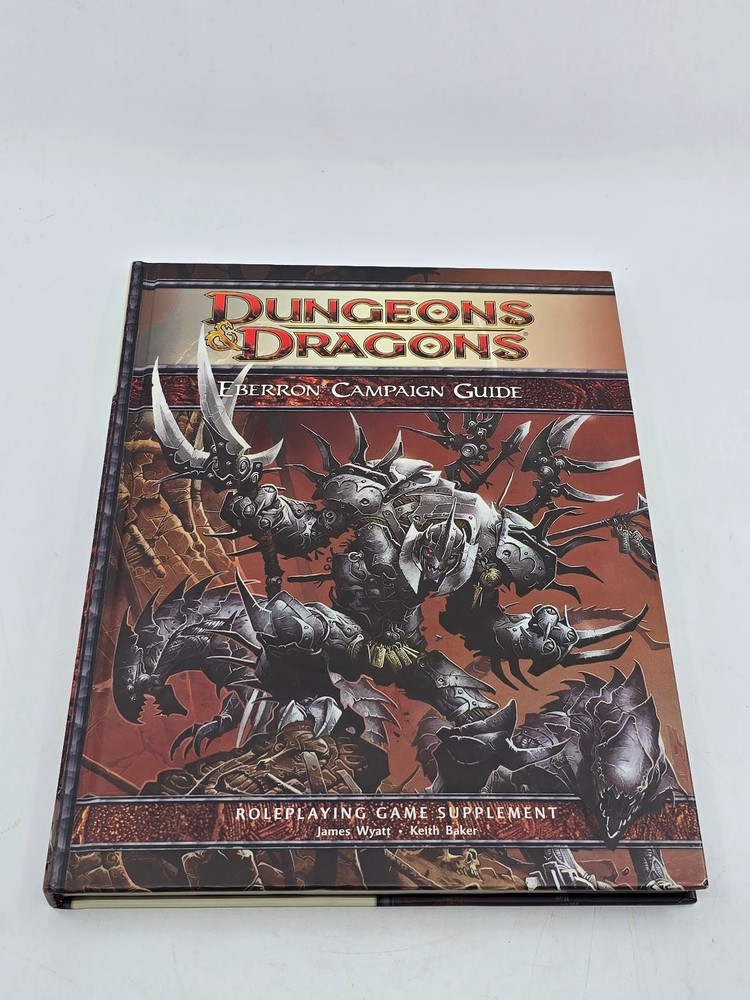 Dungeons & Dragons Eberron Campaign Guide 4th Ed 2009 Hardcover