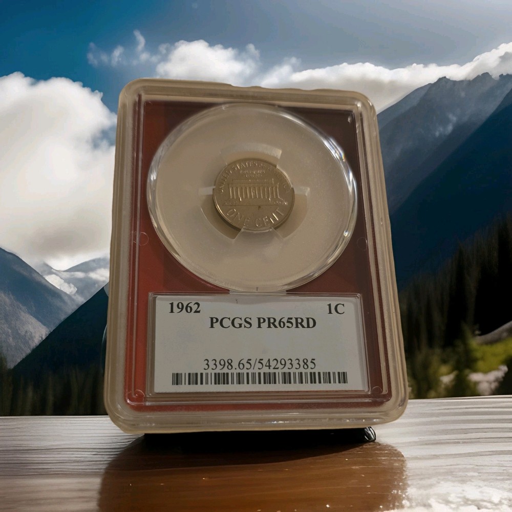 1962 Lincoln Memorial Small Cent PCGS PR65RD Proof RD Uncirculated
