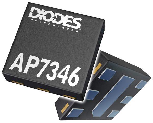 10Pcs AP7346D-3318FS6-7 X2-DFN1212-6