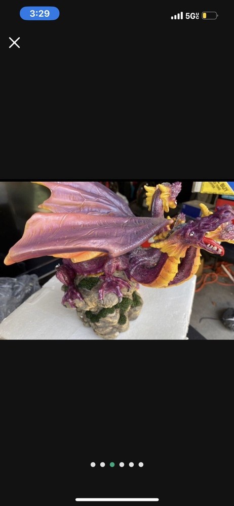 Handpainted 5 headed Dragon From Myths & Legends