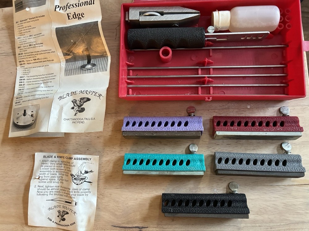 Frost Cutlery Blade Master Deluxe Sharpening System Kit, Multi-Color no Base