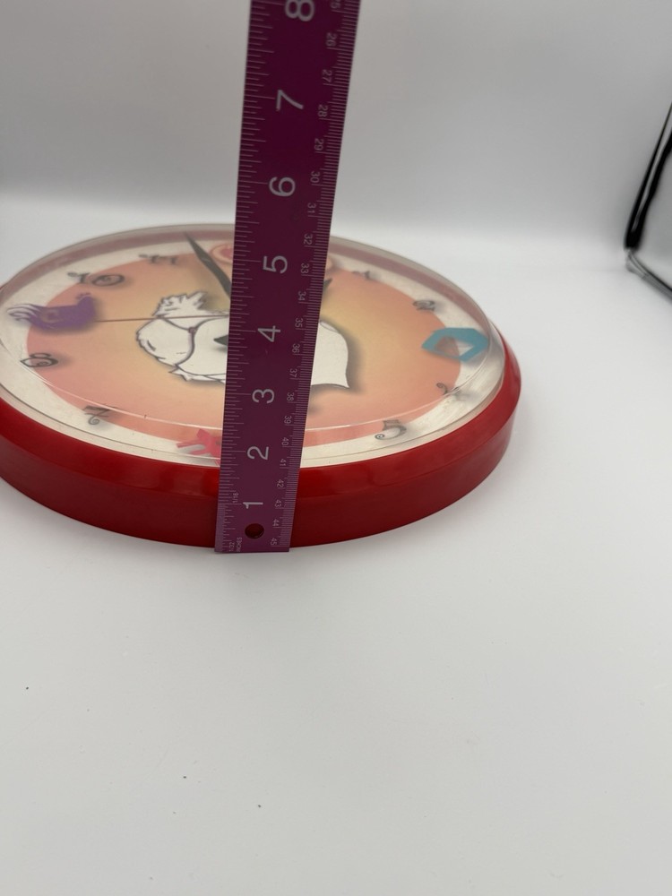 Tyson Chicken Funny Wall Clock 11” Testing & Working USA Breakroom Kitchen Decor