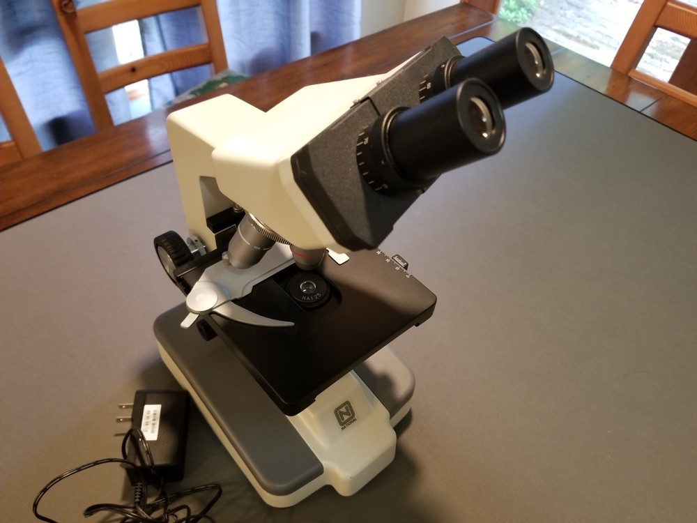 National Binocular Microscope Cordless LED