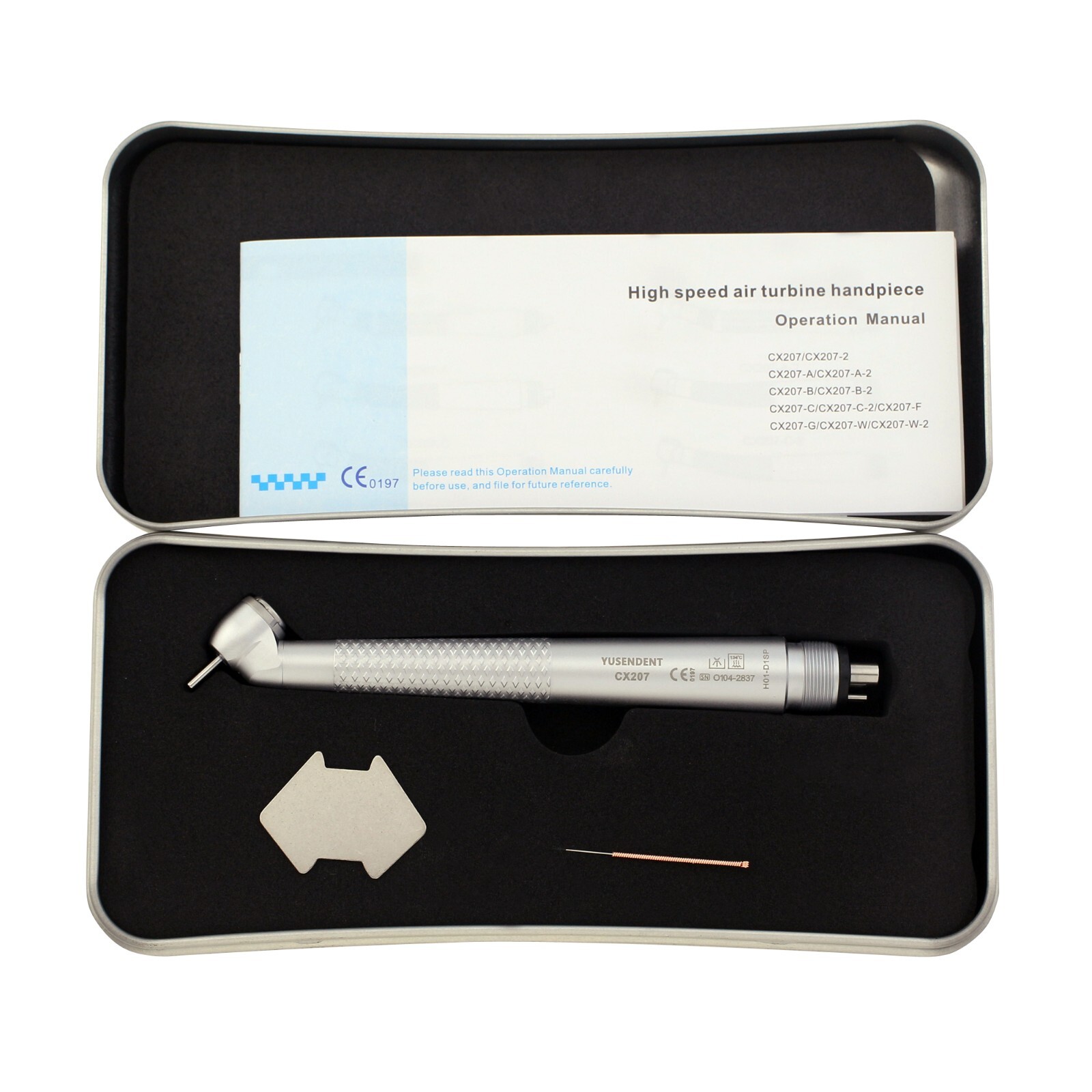 COXO Dental Surgical Handpiece 45 Degree High Speed 4 Hole LED Reverse Air NSK