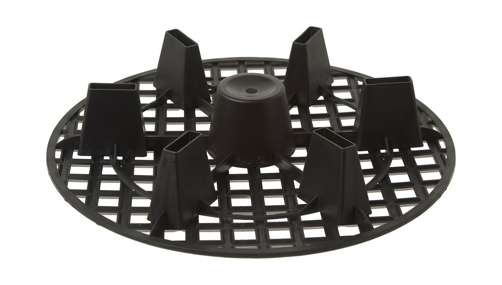 Gro Pro NX Level Fabric Plastic Pots Elevator Raiser Planter Holder 13" Black