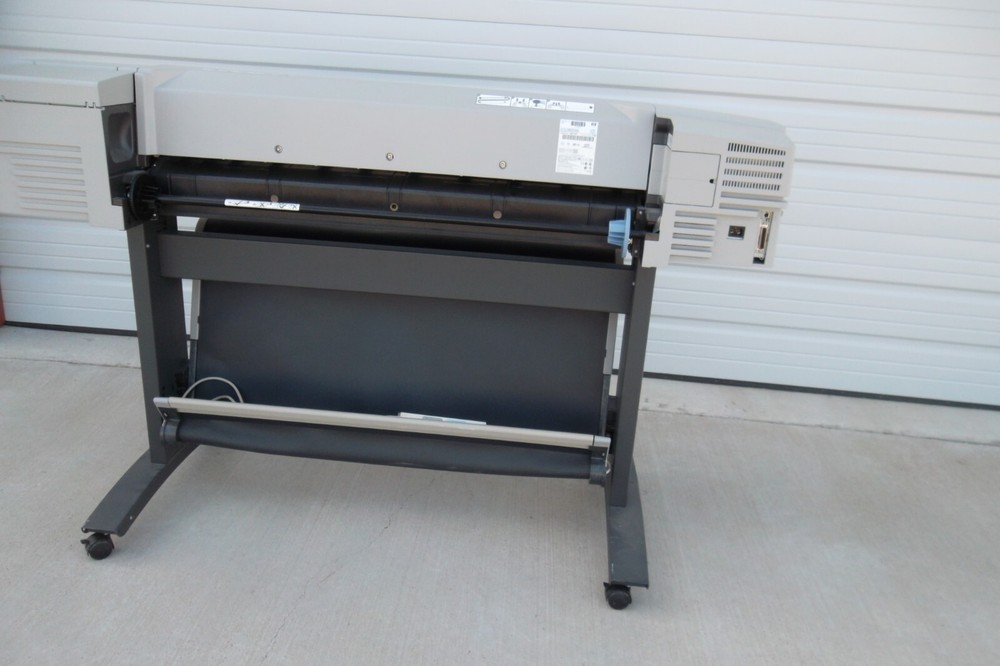HP DesignJet 500ps Plotter 42" Roll Color Printer Wide Inkjet USB Network C7770C