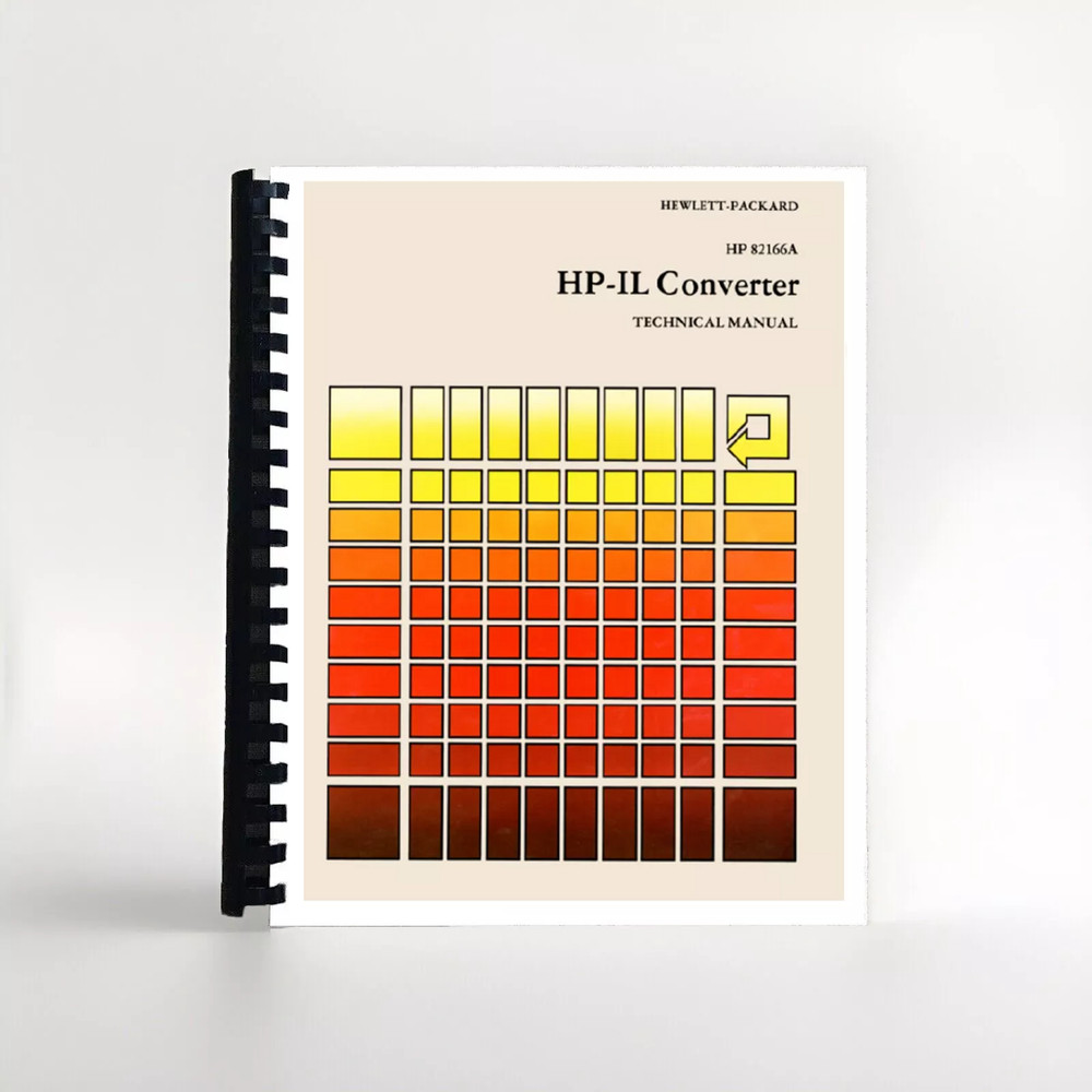 Hewlett Packard HP 82166A HP-IL Converter Technical Manual