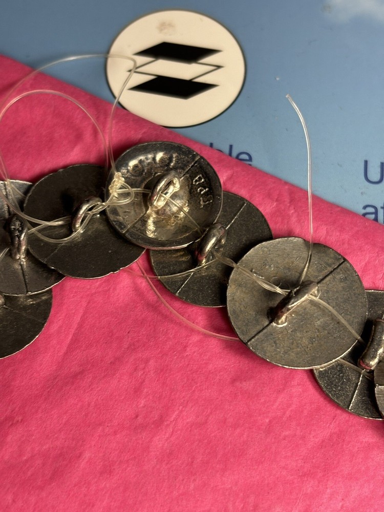 Vintage Pewter Buttons~ 30 Norwegian Factory Errors.