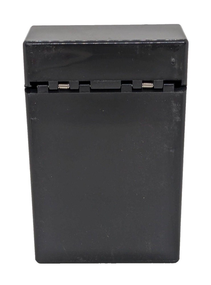 RYO Skull & Sword Reg. King Size Push-N-Open Plastic Black Cigarette Case